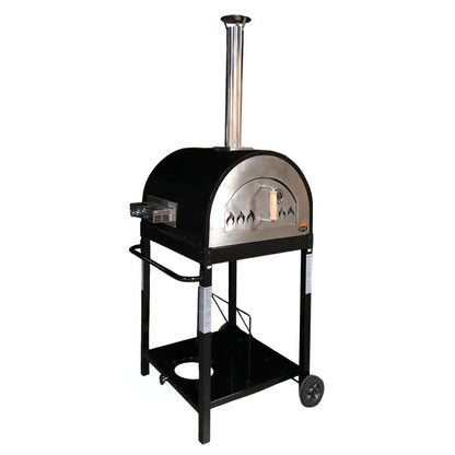 WPPO Traditional 25″ Dual-Fuel Pizza Oven with Gas Attachment