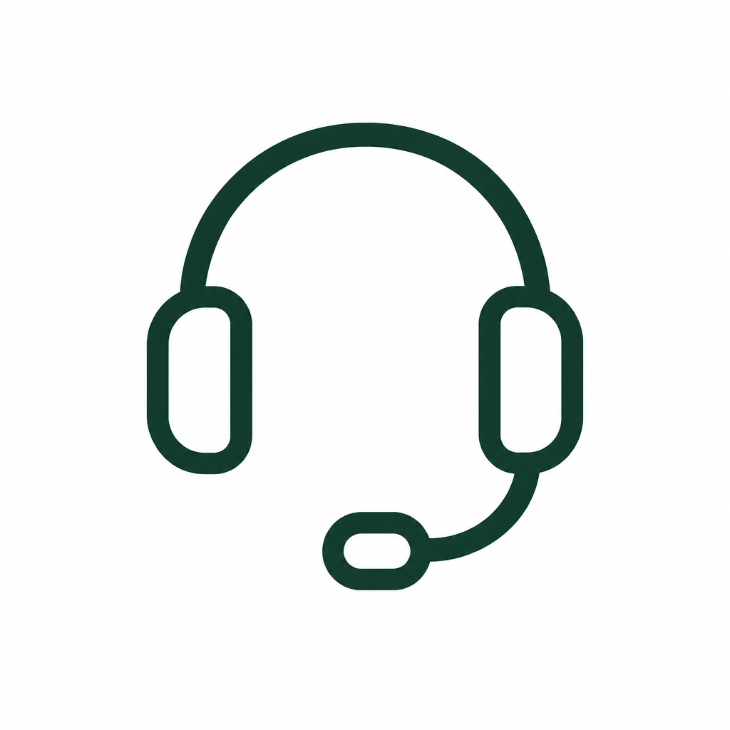 Support headset icon